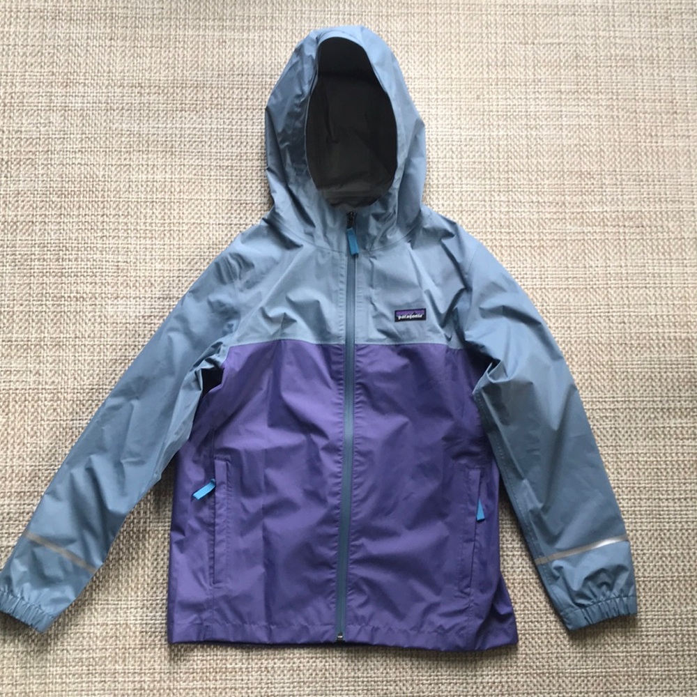 Patagonia H2No Rain Jacket (girls' size L)